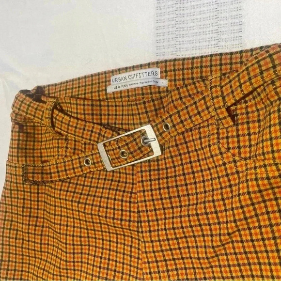 Size 4 Urban Outfitters Plaid Highwaisted Plaid Pants​ - Picture 4 of 4